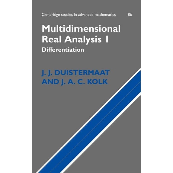 Multidimensional Real Analysis I: Differentiation, (Hardcover)