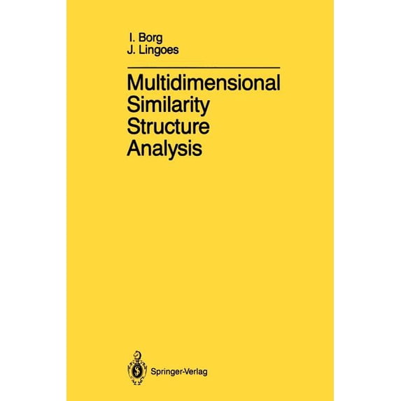 Multidimensional Similarity Structure Analysis, (Paperback)