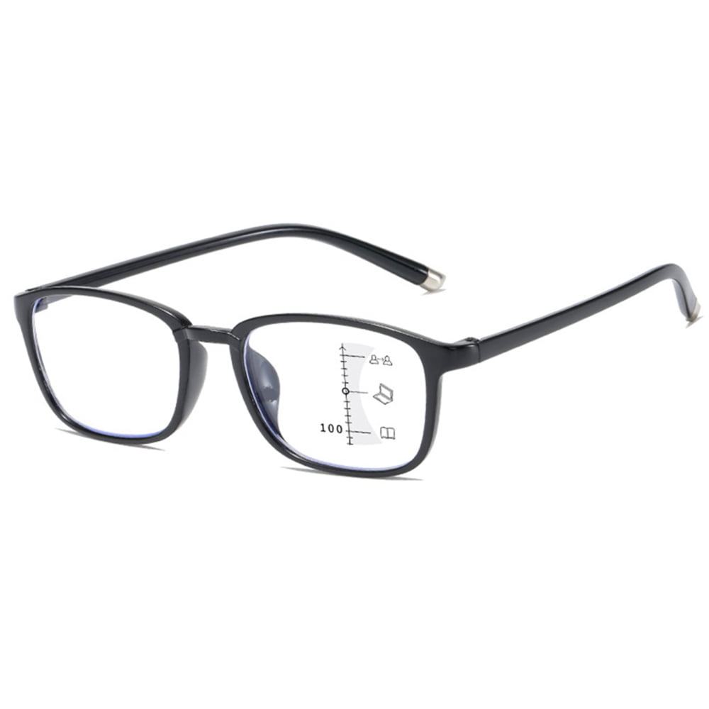 Multifocal Reading Glass +1.00D to +4.00D Presbyopic Glasses Light TR90 Rim