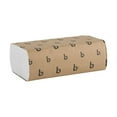 thumbnail image 1 of Multifold Paper Hand Towels - 1-Ply White, 9 x 9.45 Inch, 250 Towels/Pack - Washroom Dispensers - 16 Packs/Carton, 1 of 7