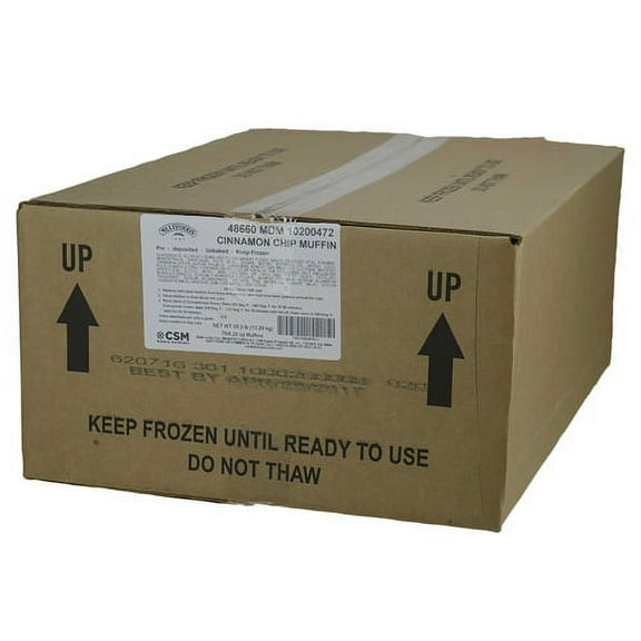 Multifoods Best Brands Cinnamon Chip Muffin Batter, 6.25 Ounce 75 per case.