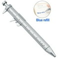 Multifunction 0.5mm Gel Ink Pen Vernier Caliper Roller Ball Pen