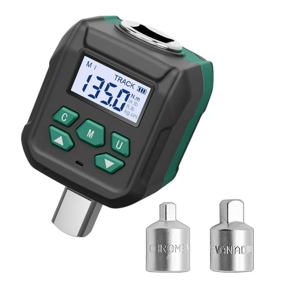 Multifunction 1/2 Inch Digital Torque Adapter Automotive Torque Wrench Tool for Measurement Tasks & Precise Home Repair Need