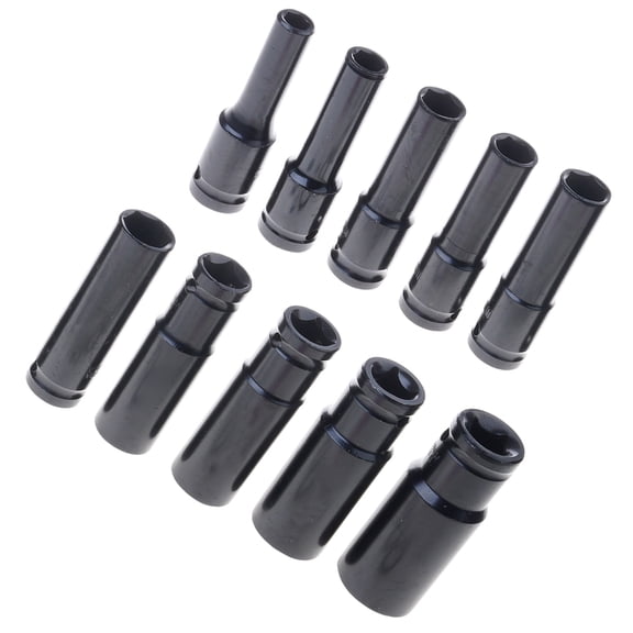 Multifunction 10/13 Piece 6 Point Impacts Socket Set for Easy Use in Auto Repairs and Household Assembly Projects