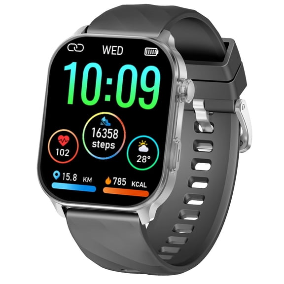 Multifunction 100+ Sports Mode 1ATM Waterproof GPS Men / Women Gray Smart Watch