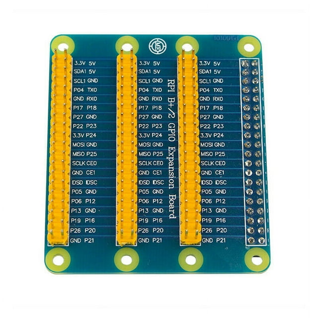 Multifunction 3 GPIO Ports Extended RPI B+/2B/3B+/4B GPIO Expansion PCB ...