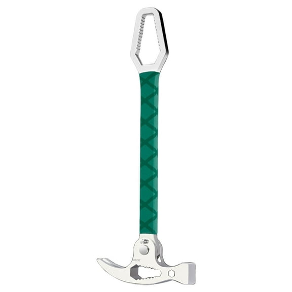 Multifunction Adjustable Angle Claw Hammer Tool With Hex Screw Holes Durability Steel Construction Home Repair Essential