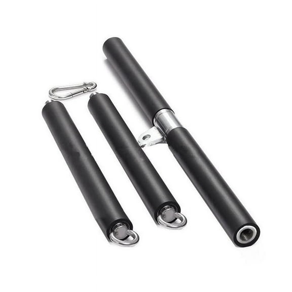 Multifunction Adjustable LAT Pull Down Bar Cable Machine Attachment for Home Gym Bench Squat Workout