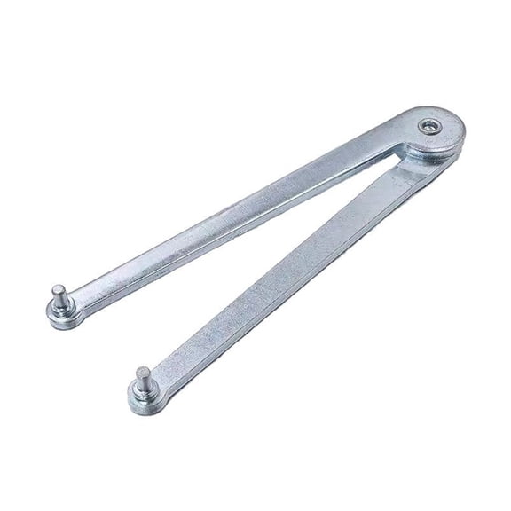 Multifunction Adjustable Pin Wrench For Angles Grinders Round Nut 4mm Steel Build Nonslip Grip 150mm