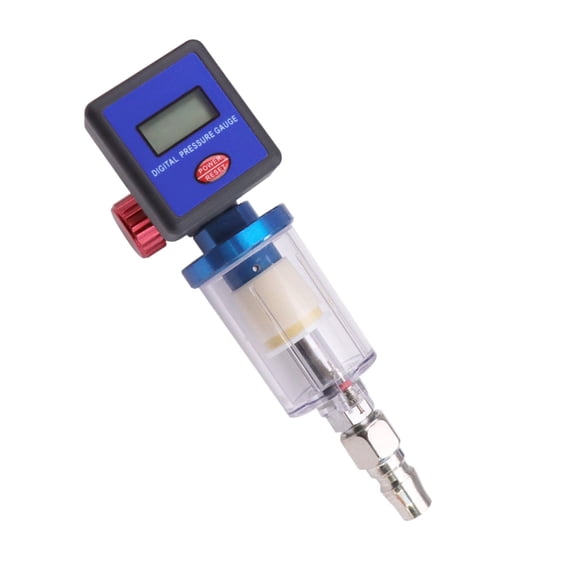 Multifunction Air Regulator Air Pressures Control Meter With Oil Water Separator For Compressor Air Systems 1/4in Thread