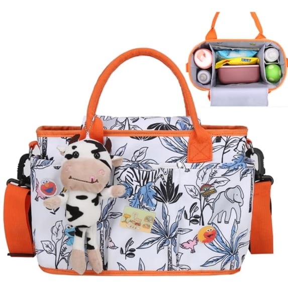 Multifunction Baby Diaper Bag,Diaper Tote Bag Baby Stroller Organizer Bags Babies Shower Gift for Mom or Dad