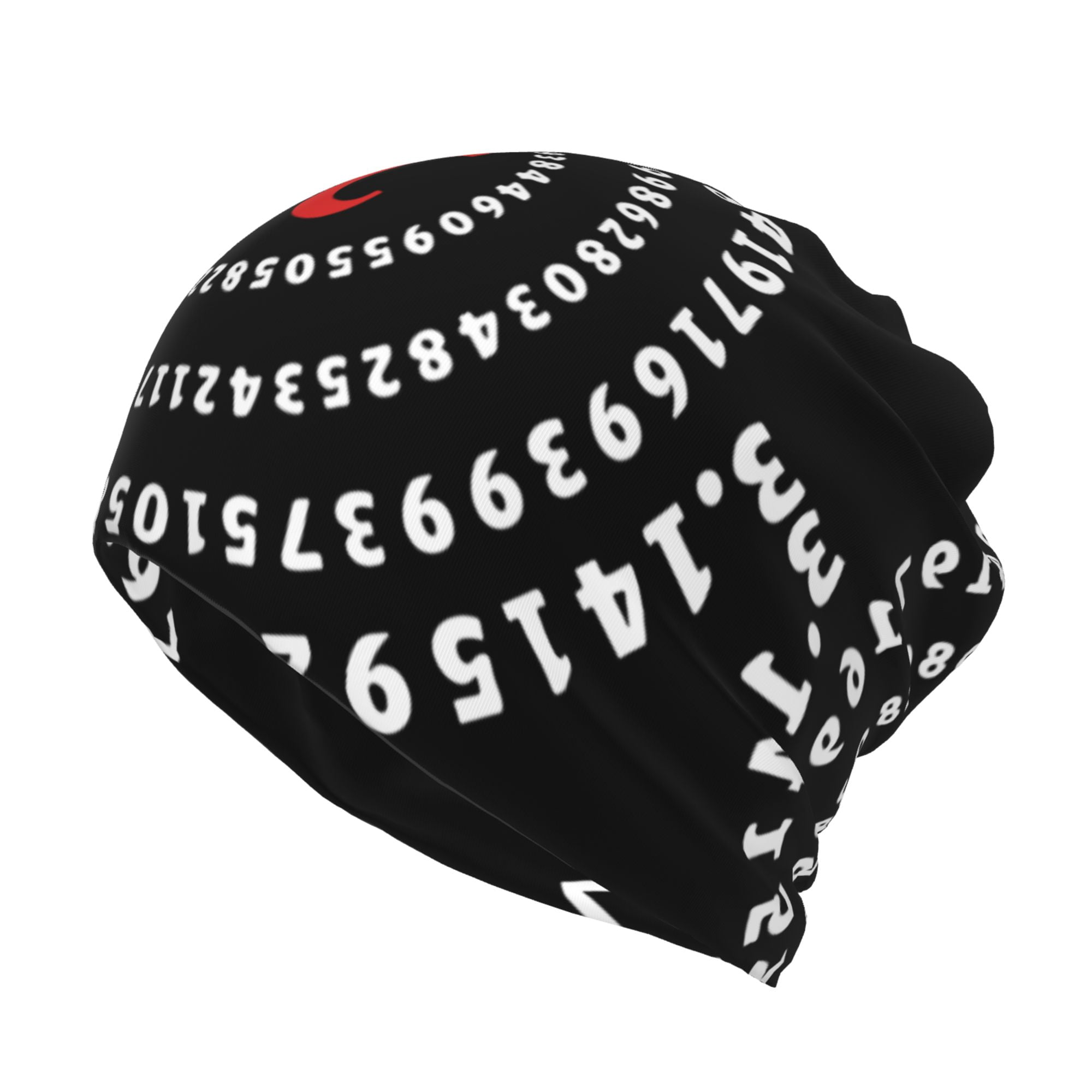 Multifunction Beanie Hats Funny Pi Spiral Circumference Mathematics ...