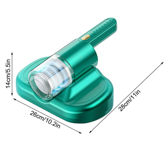 Multifunction Bed Vacuum Cleaner 1000W High-Power Cordless Acarus Killing Handheld Mattress Vacuum with Filter Effectively Cleans Fabric
