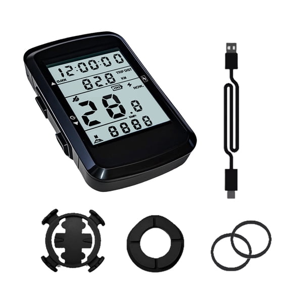 Multifunction Bike Computer with Speed Distance Tracking, Cycle Computer for Outdoor Enthusiasts
