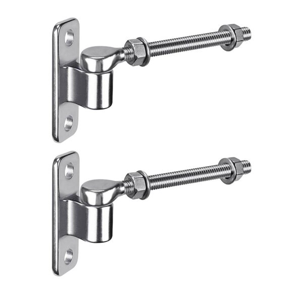 Multifunction Bolts Gate Hinges Strong Bearing & Not Corrosions Bolts Hinges Quick Installs for Residential & Commercial