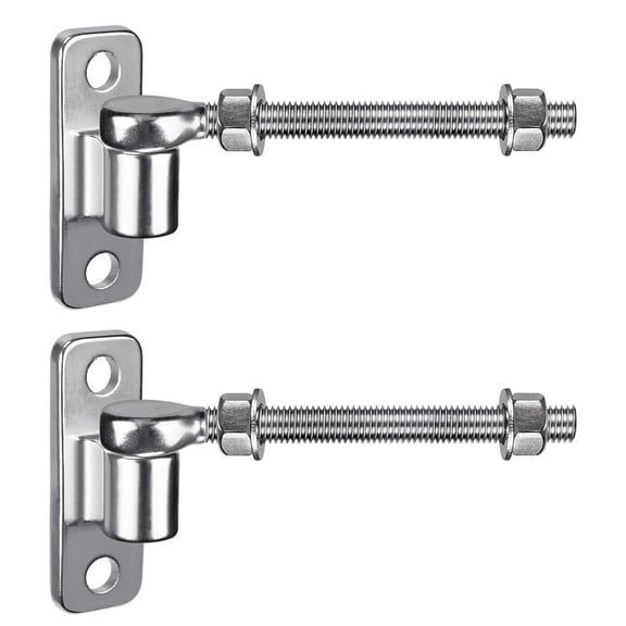 Multifunction Bolts Gate Hinges Strong Bearing & Not Corrosions Bolts Hinges Quick Installs for Residential & Commercial