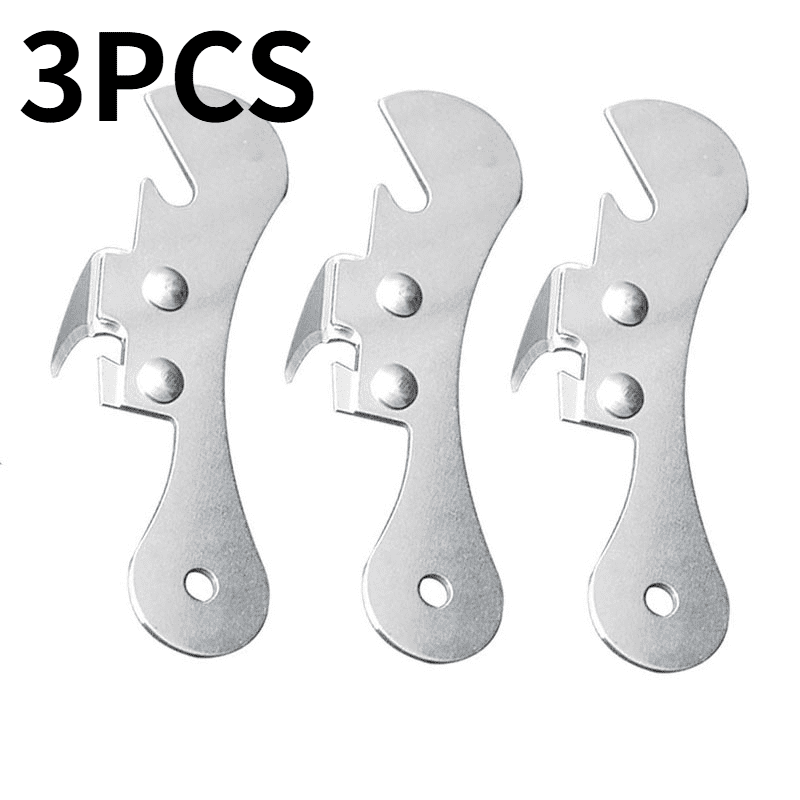 Multifunction Bottle Can Opener Stainless Steel Portable Bottle Jar Opener Household Can Opener Safety Side Cut Kitchen Gadget