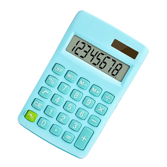 Multifunction Calculator Solar Double Power 8 Digit LCD Display For School Special Gift Big Button Suppl