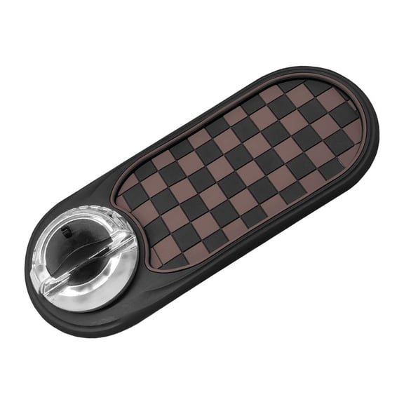 Multifunction Car Anti-Slip Mat, Temporary Parking Number Plate, 360° Rotating With Temporary Parking Numbe For Car For Small Items Like Phones And Keys