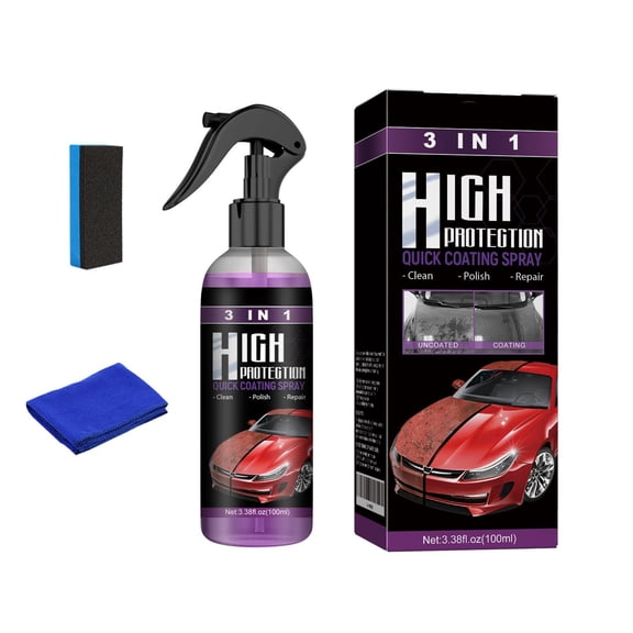 Multifunction Car Coating Sprayer Scratch Remover Shines Enhancer for Quick Effective Paint Care on All Vehicle Surfaces