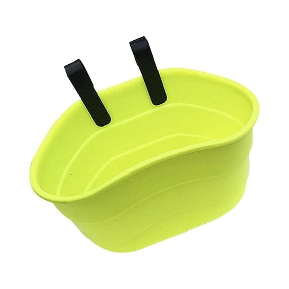 Multifunction Children Bike Storage Basket Detachable Comfortable Front Handlebar Sundries Container for Outdoor Cycling Picnic Boys Yellow