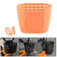 thumbnail image 1 of Multifunction Children Bike Storage Basket Detachable Front Basket Waterproof Adjustable with Straps for Road Bike Outdoor Cycling Orange, 1 of 2