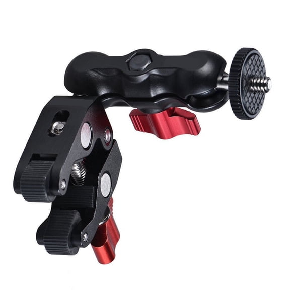 Multifunction Clamp Arm Quick Release Jaw Clamp Replacement for Monitor LED Video Light Flashing Clamp Mount