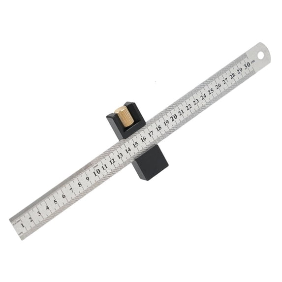 Multifunction Combination Square Ruler Angles Guide Adjustable Positioning Block