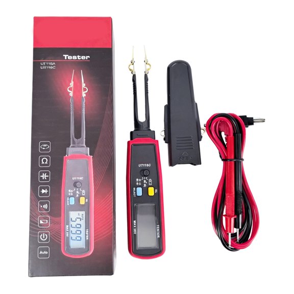 Multifunction Component Tester Digital Display for Fuses and Electronics