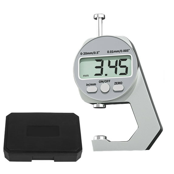 Multifunction Digital Micrometers User Friendly Digital Thickness Measuring Device Suitable for Engineers Quality Inspectors