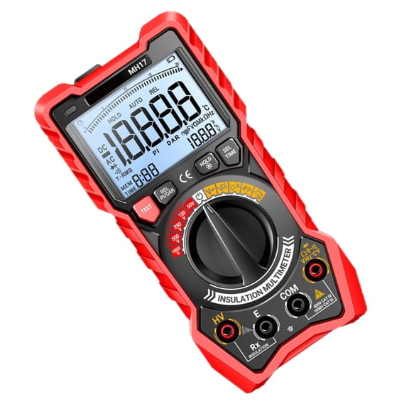Multifunction Digital Multimete TrueRMS Handheld High Precisions Tester NCV Votage Current Resistance