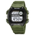 thumbnail image 1 of Multifunction Digital Watch Waterproof,Luminous Electronic Watch with LED Backlight Alarm Stopwatch 50M Water Resistant Design,Sport Wristwatch for Outdoor Travel Training Daily Use-D, 1 of 8