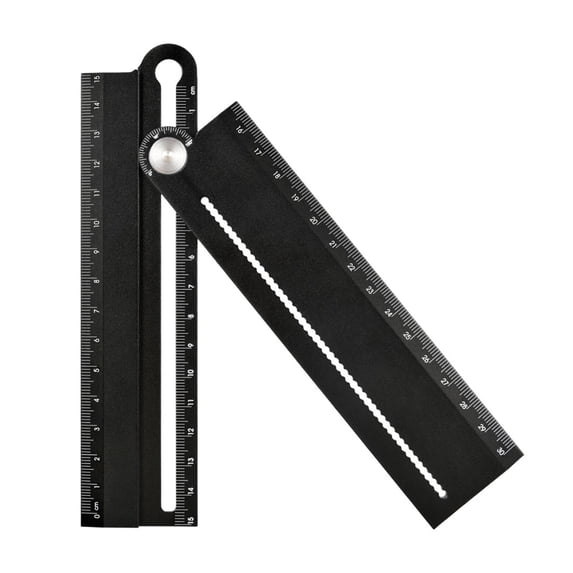 Multifunction Drawing Tool Protractor for Woodworker Folding Geometric Drawing Ruler Angles Ruler Measure Drafting Tool