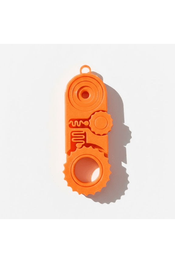 Multifunction EDC Fidget Keychain Toy, Clicker + Spinner Stress Relief Pocket Gadget (2/3/5/7/12 in 1)