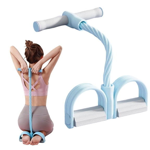 Multifunction Tension Rope, Pedal Resistance Bands with Handles Exercise Bands Multifunction Tension Rope Fitness for Working Out Arm Abs Legs Stretch Bands