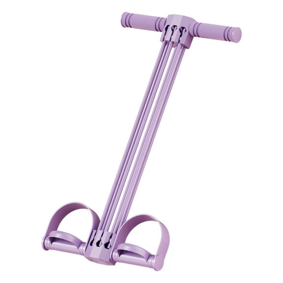 Multifunction Elastic Yoga Resistance Band with Pedal Device for Home Gym Portable Fitness Tension Rope