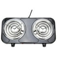Multifunction Electric Double Burner 2000W White