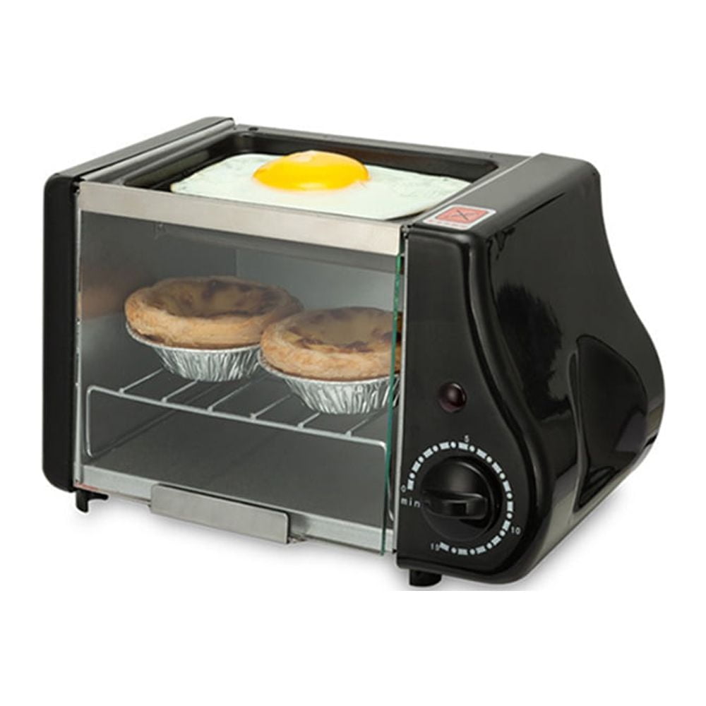 Mini Oven Toaster Grill Tabletop Compact Portable Baking Cooker Electric  Geepas