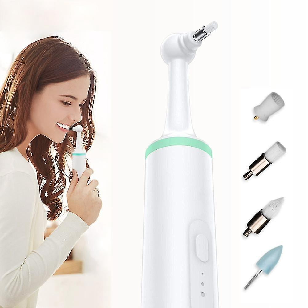 Multifunction Electric Tooth Polisher Dental Stain Plaque Remover Teeth Whitening Cleaning Odontologia Tool Remove Tooth Dirt A_