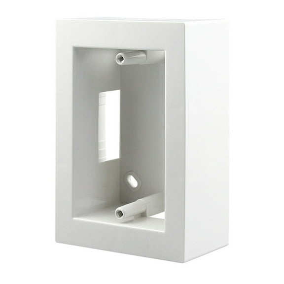 Multifunction Electrical Junction Box US Style SurfaceMount Box Plastic Enclosure Simple Installation for Household