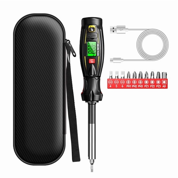 Multifunction Electrician Grade 11 In 1 Screwdriver With Digital Circuit Tester And LED Light For Accurate Readings
