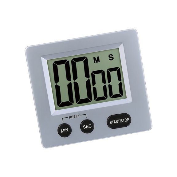 Multifunction Electronic Timer with Stand Hanger & Magnet ABS Perfect for Home Gym Work Area School Countdown & Stopwatc