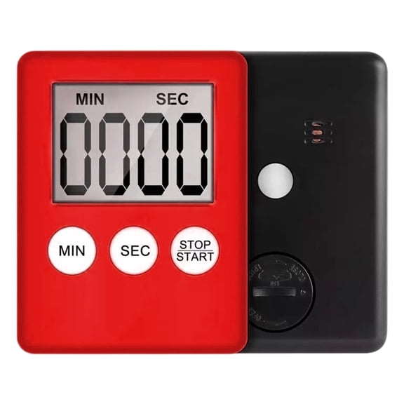 Multifunction Electronic Timingdevice Tiny Clock Attractive Back Plan Precise Time Following For Fitness Cooking