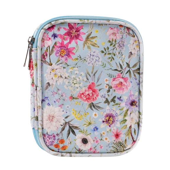 Multifunction Fabric Crochet Hook Organiser Portable Knitting Needle Storage Case For Knitting Tool and Sewing Supplies