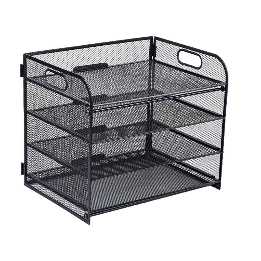 Multifunction File Letter Tray Organizers Space Saving Office Desk Organizers