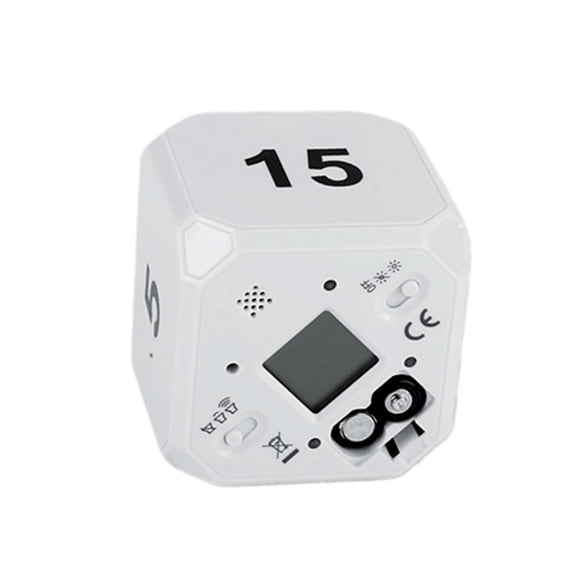 Multifunction Flipping Countdowns Timers For Cooking Baking And Workout Adjustable Time Setting Plastic