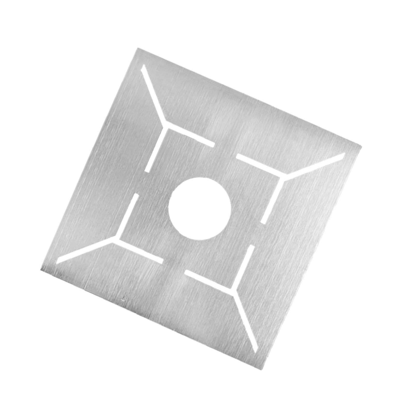 Multifunction Floor Drain Ruler Stainless Steel Reusable Positioning ...