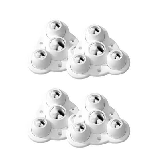 Multifunction Furniture Moving Wheel set Hole Stick On Designs Quick Attach Furniture Casters Wheel set for Household Use