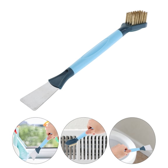 Multifunction Groove Cleaning Brush with Rigid Bristles for Kitchen and Bathroom Corners