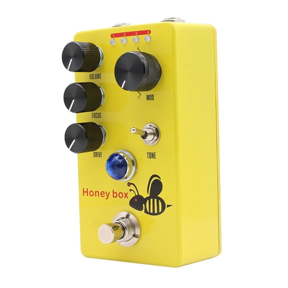 Multifunction Guitar Effects Pedal Guitar Effects Device Distortion Delay Reverbs Professional Musician Gift